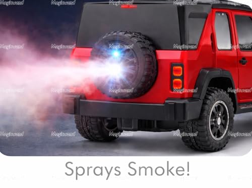 Image of Magicwand 1:36 Scale Die-Cast Plastic Thar Roxx with Openable Doors & Pull Back Action & Smoke Effect【Pack of 1】