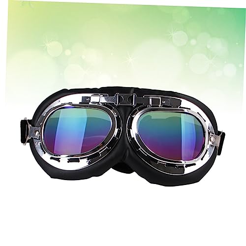 Lunettes de soleil pour chiens avec montures colorées et légères de style oversized