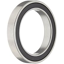 NSK 6806VV Deep Groove Ball Bearing, Single Row, Double Sealed, Non-Contact, Pressed Steel Cage, Normal Clearance, Metric, 30mm Bore, 42mm OD, 7mm Width, 15000rpm Maximum Rotational Speed, 3650N Static Load Capacity, 4700N Dynamic Load Capacity