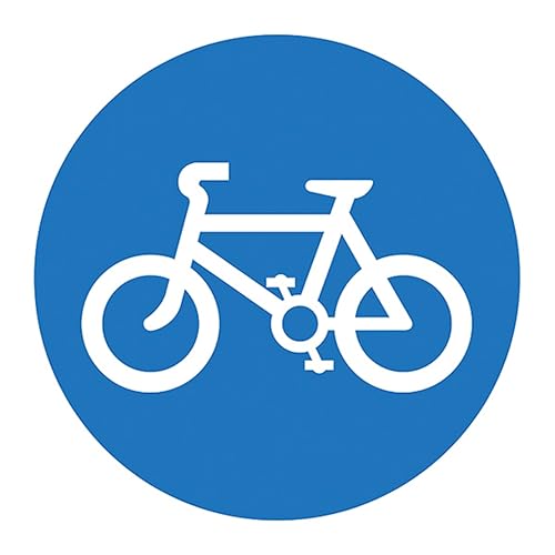Panneau cycle lane alu composite réfléchissant contre le manque de visibilité