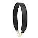 Reason Charm Purse Straps Replacement PU Leather Handbags Strap Shoulder Bag Straps Phone Pendant (Black-15)