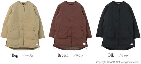 NANGA ヒノックリップストップインナーダウンロングカーディガン レディース ヒノックリップストップ インナーダウン ロングカーディガン