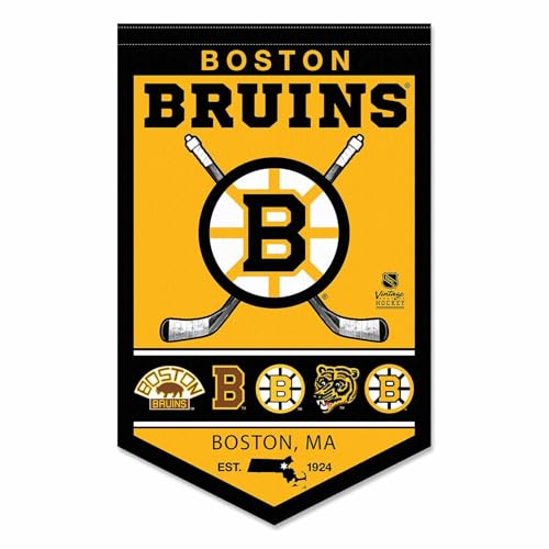 Boston Bruins Logo Banner Pennant