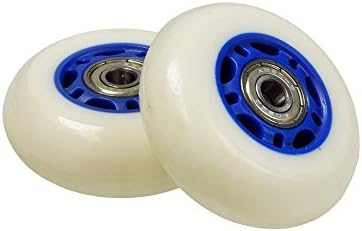 Alvey 68 mm Wheels with Bearings for Razor RipStik RipSter, RipStik RipSter DLX, Sole Skate (Set of 2)
