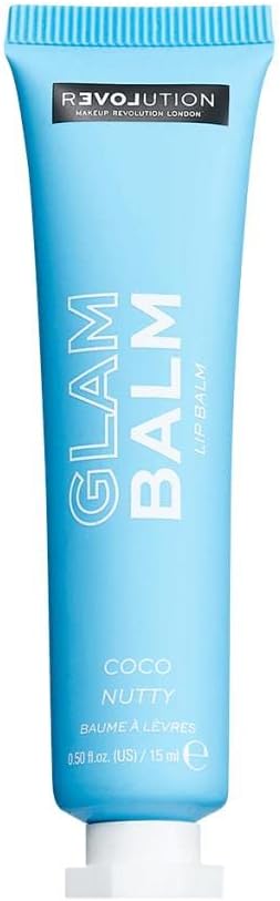 Glam Balm Pretty, Pink Lip Balm For Dark Lips to Lighten With Vitamin E, Peach & Shea Butter | For Girls & Kids | Dry & Chapped Lips Care |Paraben Free Lip15 gm (Coco Blue)