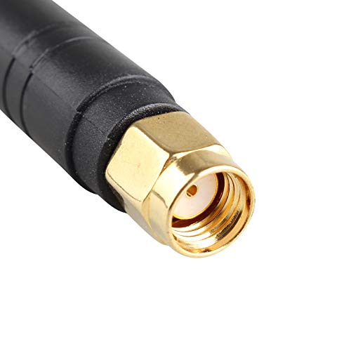 Jopto 2PCS 433MHZ Antenna 3DBI High Gain Hotspot Omnidirectional WiFi Straight RP-SMA Female Connector with U.FL to RP-SMA Male 3G 4G WIFI Module Coaxial Pigtail 15cm RF 1.13 Antenna Wifi Cable - Image 2