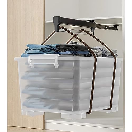 Varilla de armario extensible LWX: perchero de extracción para pantalones 4