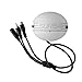 Sunba Outdoor Microphone for IP Security Cameras High Sensitivity Audio Pick-up with Warning Decal-No Screws