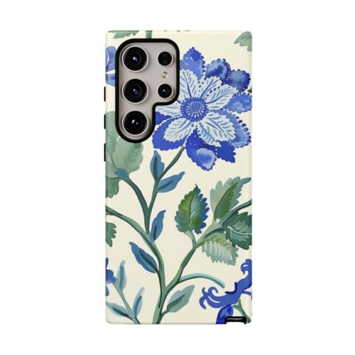 Coque Samsung S24 Ultra florale rigide mate anti-rayures durable