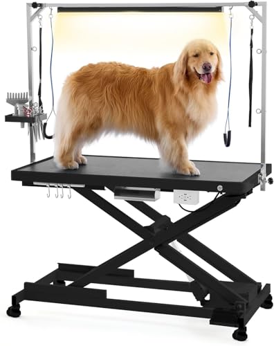 POLIMO LED Electric Dog Grooming Table (50)