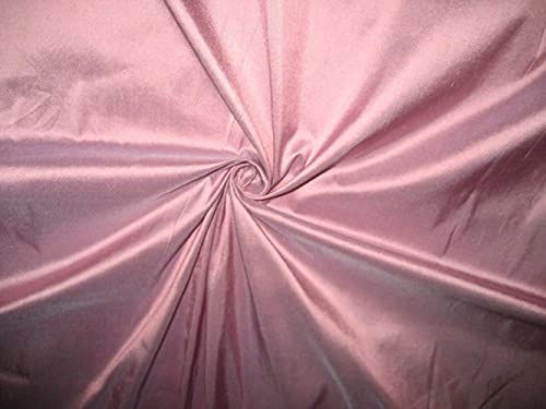 Soie Dupioni 137,2 cm rose champagne bleu pour des créations intemporelles