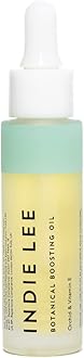 Indie Lee Botanical Boosting Oil - Face Oil with Vitamin E & Orchid Extract - Contains Malic Acid for Gentle Exfoliation - Rosehip + Jojoba Facial Moisturizer for Daily Use (30 ml)