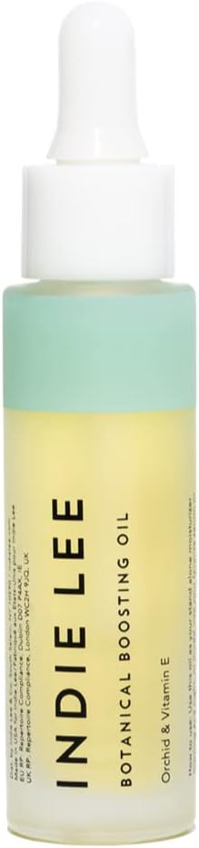 Botanical Boosting Oil - Face Oil with Vitamin E & Orchid Extract - Contains Malic Acid for Gentle Exfoliation - Rosehip + Jojoba Facial Moisturizer for Daily Use (30 ml)