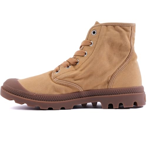 Image of Palladium Men's Pampa Hi Boot, Vegan Canvas Lace Up Boot