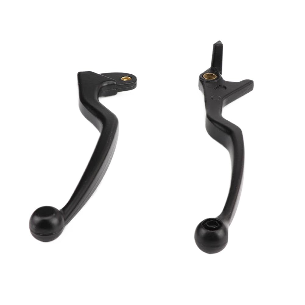 EMZswzWPT Aluminum Motorcycle Brake and Clutch Lever Compatible with GN125 GS125 125cc Motorbike(1 Pair)