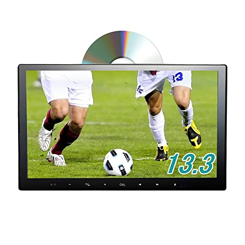 Amazon.co.jp: G-FACTORY 13.3インチ 大画面 リアモニター DVD内蔵
