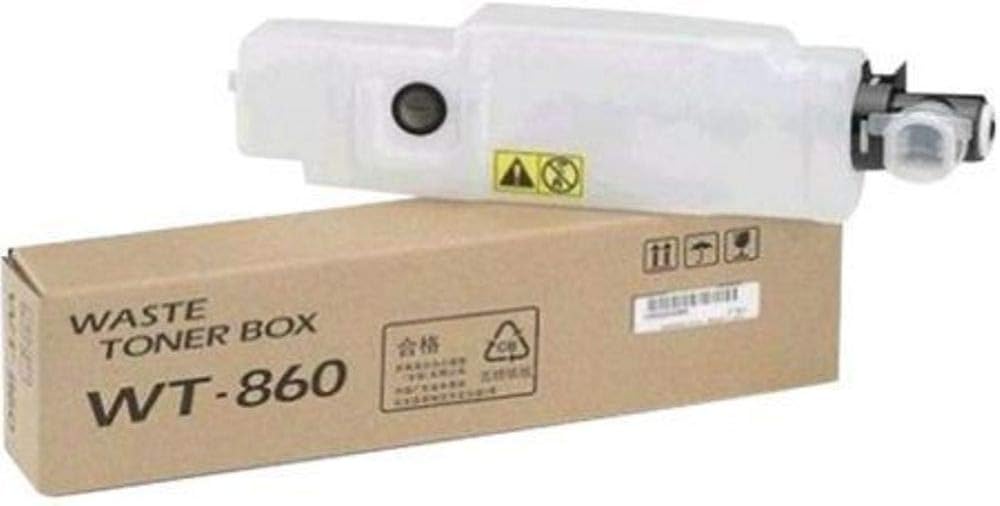 KYOCERA 1902LC0UN0 Model WT-860 Waste Toner Bottle for Use with TASKalfa 3050ci, 3550ci, 5550ci, 5500i, 4500i, 4550ci, 3500i, FS-C8600DN, FS-C8650DN and TASKalfa 3051ci Printers
