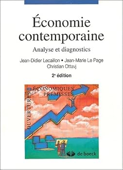 Paperback Économie Contemporaine: Analyse et diagnostics [French] Book