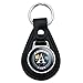 Black Leather NASA Apollo Space Program Patch Keychain