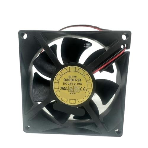 Evita el sobrecalentamiento con el ventilador D80BH-24 de 24V 2