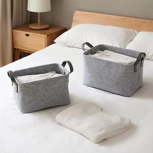Panier à linge avec poignées pour simplifier la corvée de lessive