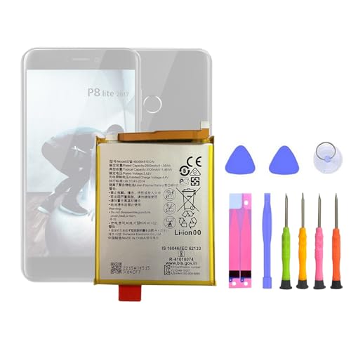 HIGHAKKU Ersatzakku Batterie HB366481ECW kompatibel mit Huawei P9 Lite & P10 Lite & P20 Lite & Honor 6C Pro & Honor 5C & Honor 9 Lite & P Smart with Tools