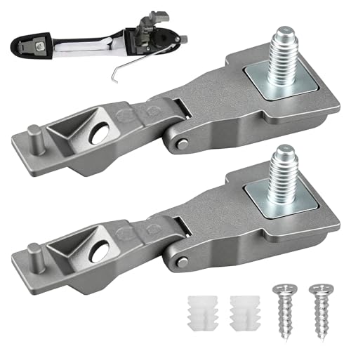 Image of Car Door Handle Hinge Repair Kit, 2pcs Professional Replacement Compatible with Fiat 500 Abarth 500 Alfa Romeo 147 GT Driver and Passenger Side Outer Handles Replaces 51964555 51939041