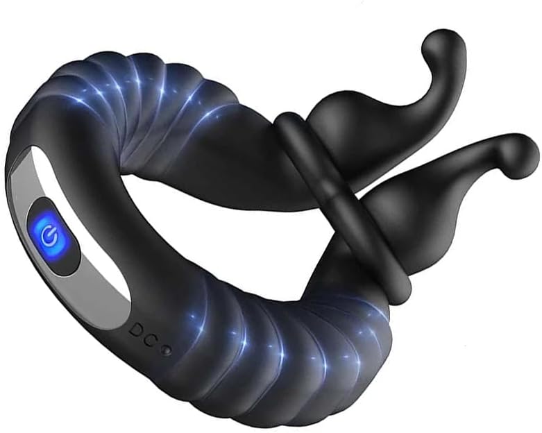 Cock Ring, Intimate Massager Ring with 10 Vibration Modes, Rechargeable, Vibrating PEIS Ring, Penis Vibrator, Sex Toy for Men Sex Toys for Longer Erection, Adult Toys, Mens Cock Ring
