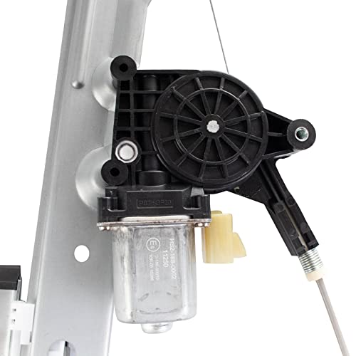 Image of TRQ Power Window Regulator w /Motor Rear Passenger Right RH for Chevy GMC Cadillac