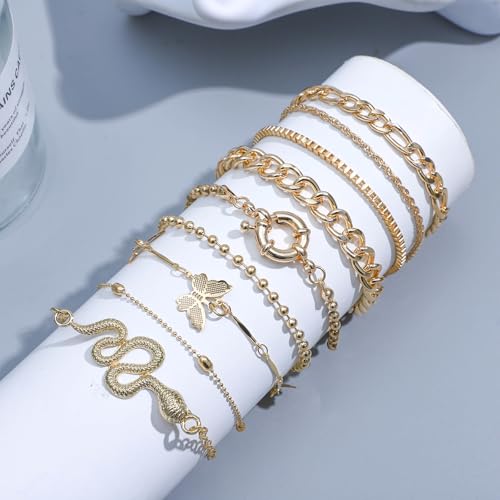 Image of NEWITIN 45 Pieces Silver Jewelry Set for Women Party Costume Punk Jewelry Set Goth Grunge Y2k Accessories Vintage Gothic Necklaces Bracelets Earrings Rings for Women Men