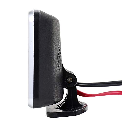 ERYUE Voltímetro,Display LCD do carro Medidor de Temperatura da Água Termômetro Voltímetro Medidor 2