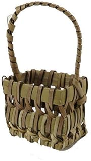 Melody Jane Dollhouse Wicker Woven Rectangular Basket Miniature Shop Garden Accessory