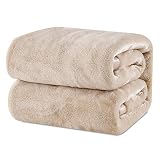 EMME Velvet Throw Blankets Quality High-Density Blanket for Couch Silky Soft Blankets and Throws Pre
