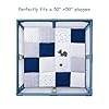 UTEX Baby Play Mat for Floor, 50x50 Playpen Mat, Thick Cushioned Play Mat for Baby and Infants, Non-Slip & Machine Washable #4
