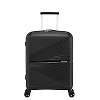 American Tourister 128186 Airconic Hardside Spinner Suitcase, 55 Centimeter, Onyx Black