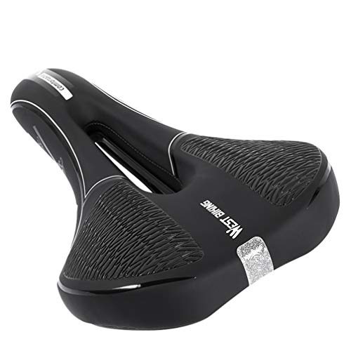 CLISPEED Reflexivo Bicicleta Selim de Bicicleta Sela Tampa de Assento Da Bicicleta Sela Almofada Do