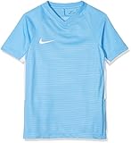 V-Ausschnitt Nike Unisex Jungen Tiempo Premier SS Trikot T-shirt, Blau (university blue/White/412), Gr. S