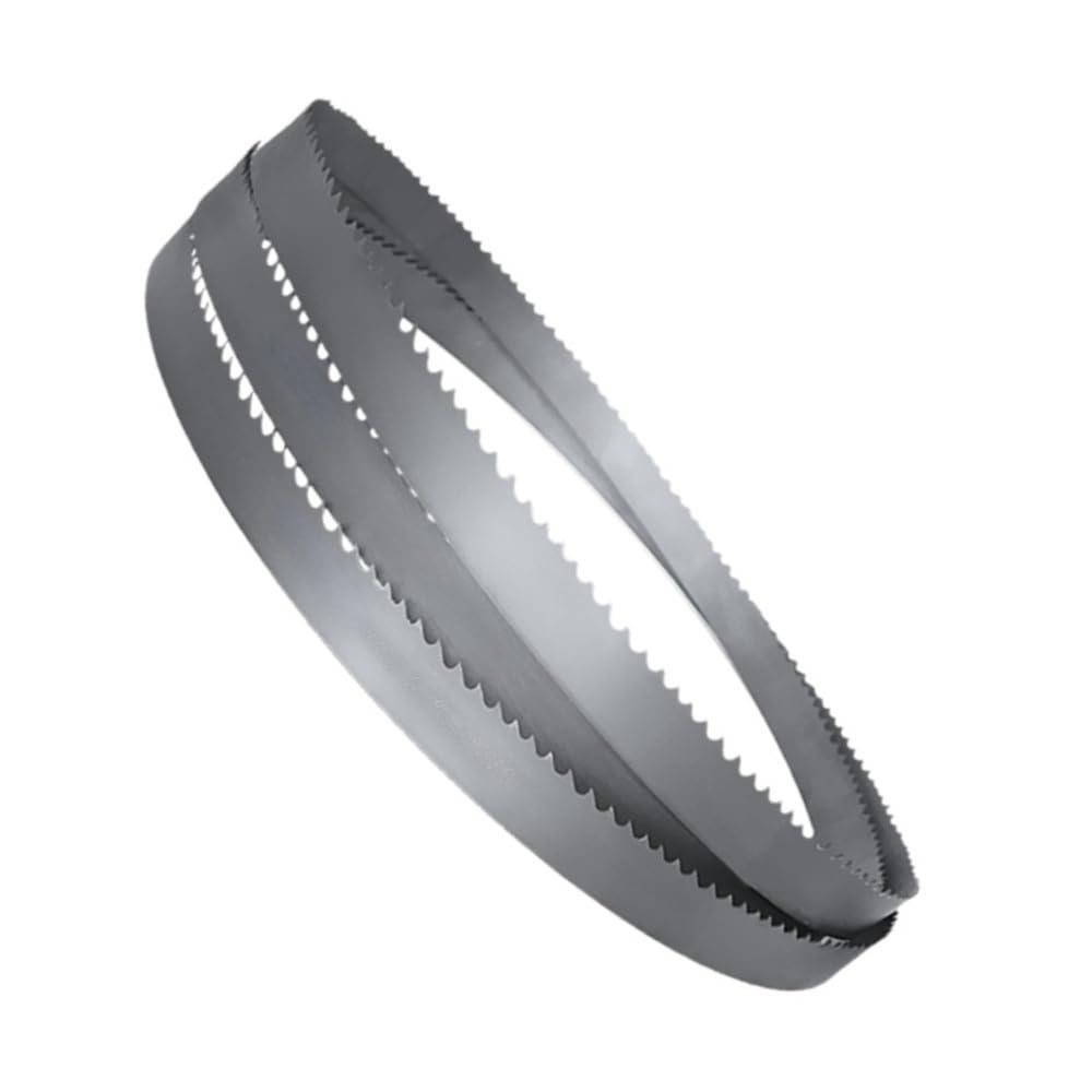Hoja de sierra de cinta de 1 pieza de 2,7 cm de ancho, hoja de sierra de corte de Metal for plástico de madera dura de acero inoxidable al carbono(2360MM*27MM*0.9MM*5-8T)