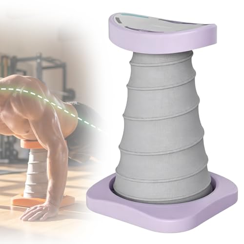 MNROIUR Push Up Stand Exercise Aids for Beginners Effortless Rebound Small Workout Equipment Biceps...