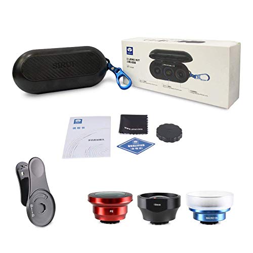 Sirui 3 Lens Kit w/clip, Made with German Schott Glass and Aluminum Housing