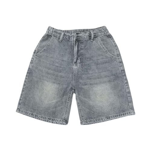 Short en jean court homme taille haute pour masquer les rondeurs avec style et confort