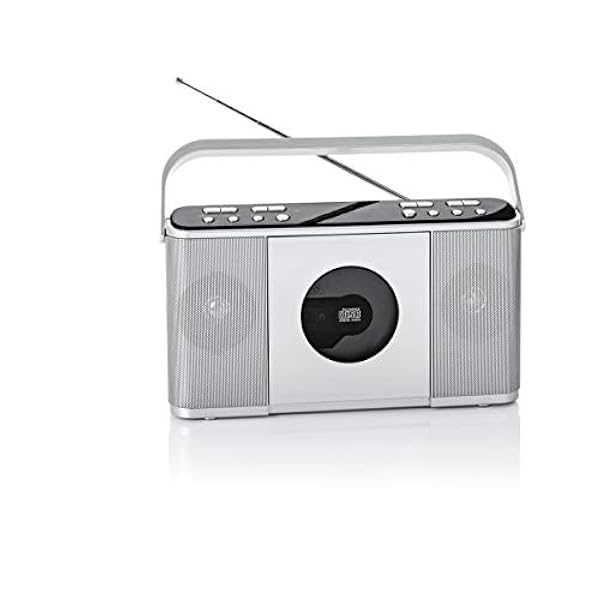 NEWTRO Radio CD con DAB – CD, DAB , radio digitale FM/FM con sintonizzatore PLL, lettore USB, AUX-IN, UVM.