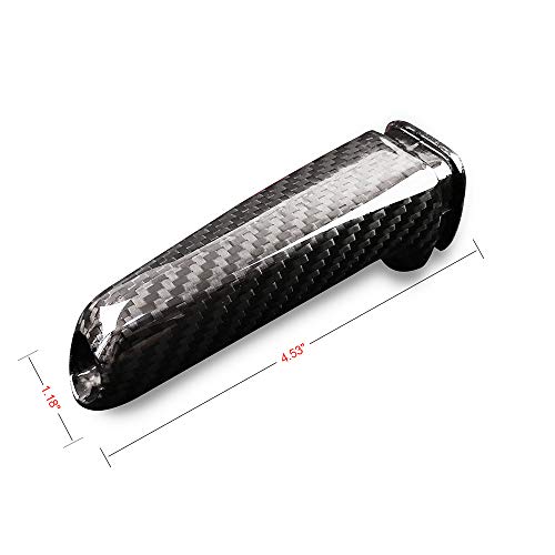 Airspeed Universal Carbon Fiber Car Handbrake Cover Grip Handle Lever For Bmw 1 2 3 4 Series F30 F10 F20 F34 Gt F32 F33 Z4 E85 E86 E90 E92 E60 E64 Accessories #TOP6
