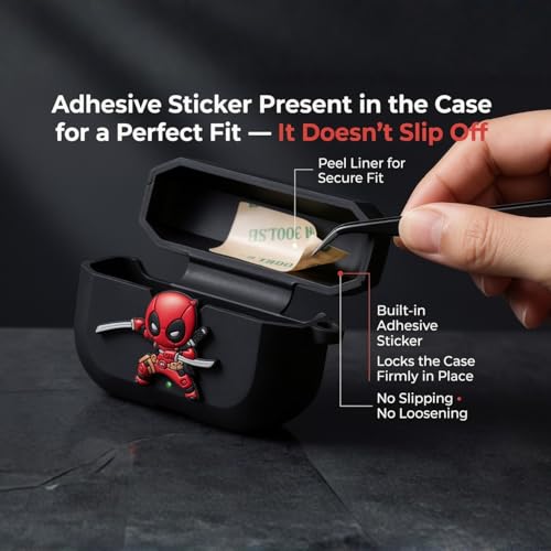 Image of kapture case Compatible with Oneplus nord Buds 3r / Oneplus nord Buds 3r case Cover with Hook,Cover with Silicone 360 Protection