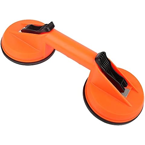 Heavy Duty Suction Cups Glass, ZoneYan Suction Glass Lifter, Glass Lifter, Glass Suction Cup, Lifter Glass Suckers, for Safe Handling of Glass, Tiles, Mirrors, Granite Cover