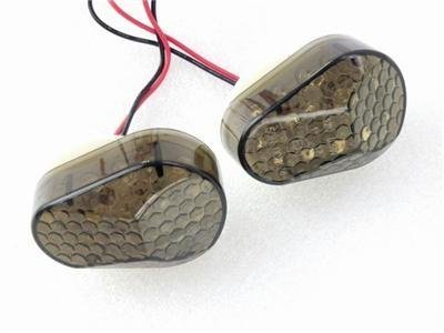 Excellent 2X Kawasaki Zx6R / 636 2003-2006 / Zx7R 1996-2003 Amber Led Turn Signal Light Blinker Indicator #TOP5