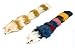 Iconic Pet Set of 2 Fur Weasel Toy(One Brown/White, One Multicolored) with Squeaker for Pets, Best Pet Play Toy for Dogs and Cats, Fun Cat Toys, Dog Toys to Beat Boredom and Satisfy Hunting Instincts