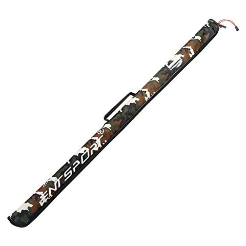 ENTSPORT Fishing Rod Bag Rod Tubes Rod Cases for 2-Piece 7' Rod (Camo, 45-Inches Length, only Suitable for 2 Pieces rods) Cover