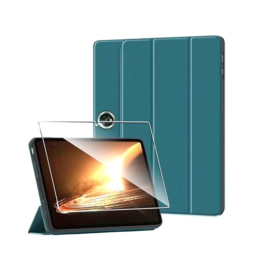 Funda para Oneplus Pad Lite y OPPO Pad SE 11 2025 con protector de pantalla verde