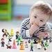 Mario T-oys, Mario Action F-igures, Mario Cake Toppers, Party Decoration, CupCake Topper, Cake Decoartions, Mario Birthday Decoration, Party Supplies, Cartoon Decoration (18pcs 1-2inches)